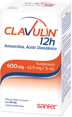 Clavulin 12H 600-42.9 Mg Susp50