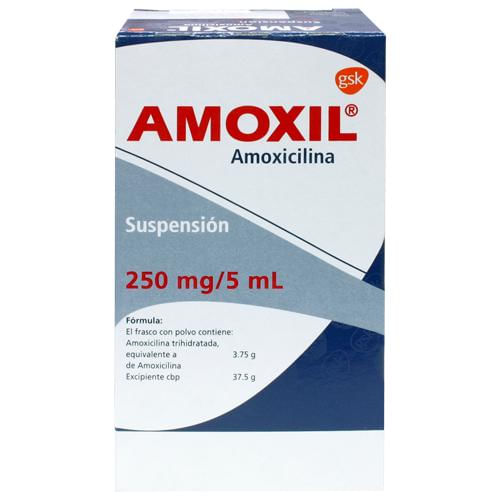 Amoxil Ped 250 Mg 75 Ml