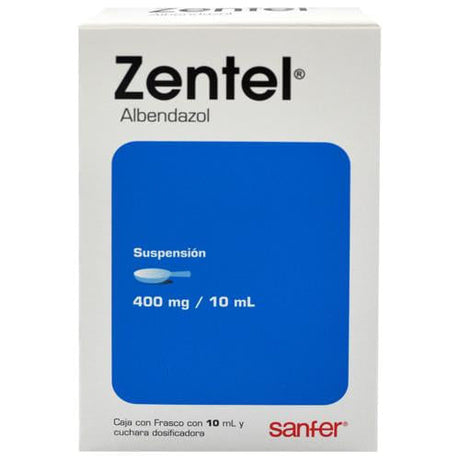 Zentel Suspension 10 Ml 400 Mg / 10 Ml