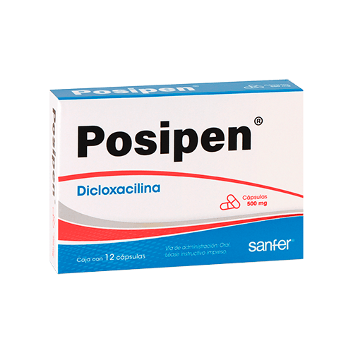 Posipen 500 Mg Con 12 Capsulas