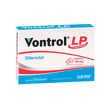 Vontrol Lp 100 Mg Con 10 Tabletas
