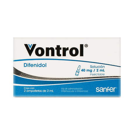 Vontrol 40 Mg Con 2 Ampulas