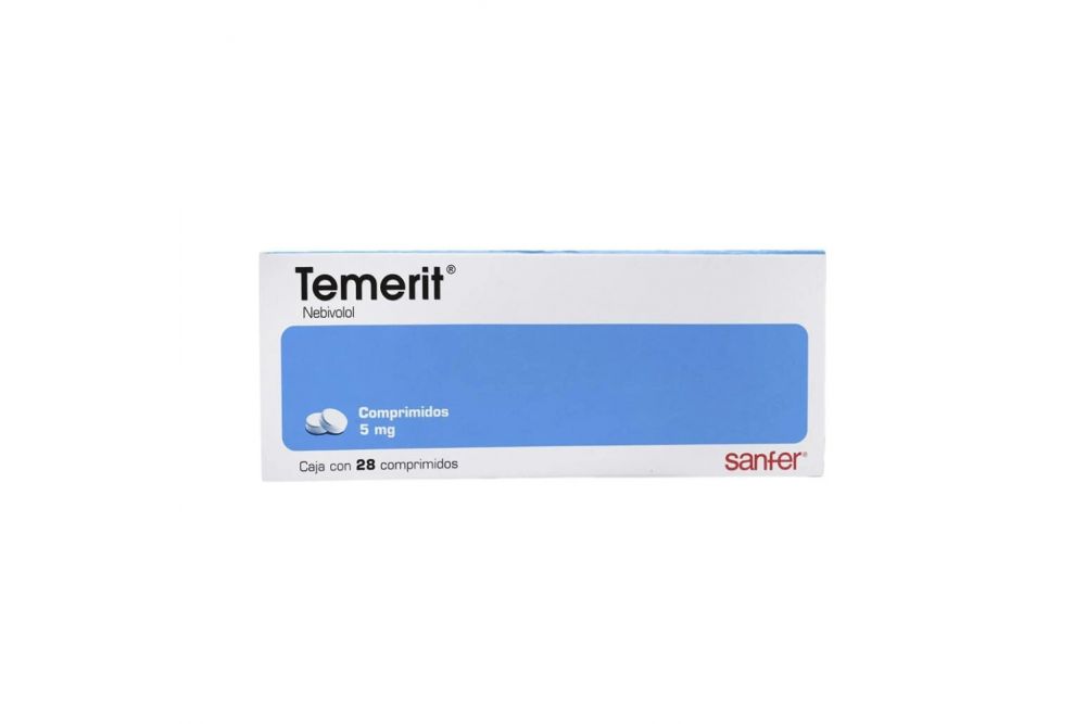 Temerit 5 Mg Con 28 Tabletas