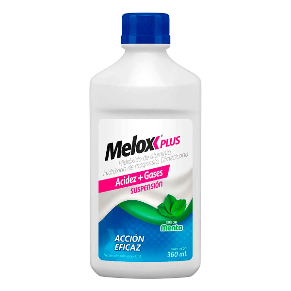 Melox Plus Suspension 360 Ml Menta