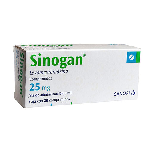 Sinogan 25 Mg Con 20 Comprimidos