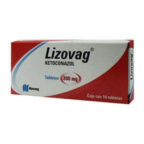 Ketoconazol Lizovag 200 Mg Con 10 Tabletas