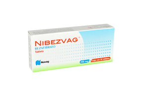 Bezafibrato Nibezbag 200 Mg Con 30 Tabletas