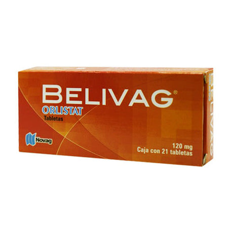 Orlistat Belivag 120 Mg Con 21 Tabletas