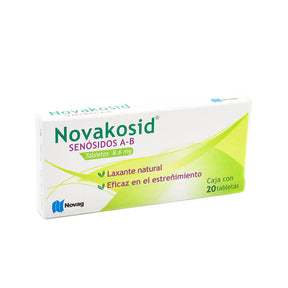 Senosidos Ab Novakosid 8.6 Mg Con 20 Tabletas