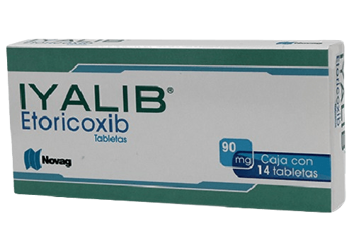 Etoricoxib Iyalib 90 Mg Con 14 Tabletas