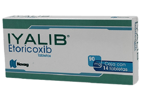 Etoricoxib Iyalib 90 Mg Con 14 Tabletas