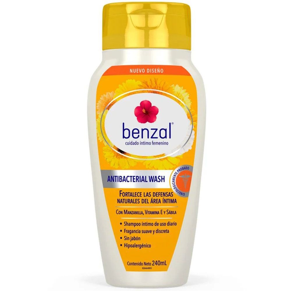 Benzal Wash 240 Ml Manzanilla