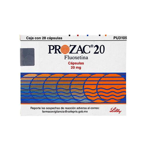 Prozac 20 Con 28 Capsulas