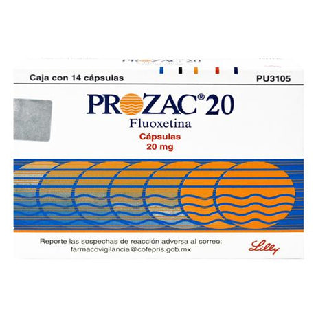 Prozac 20 Mg Con 14 Capsulas