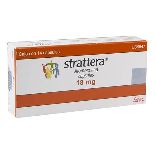 Strattera 18 Mg Con 14 Capsulas