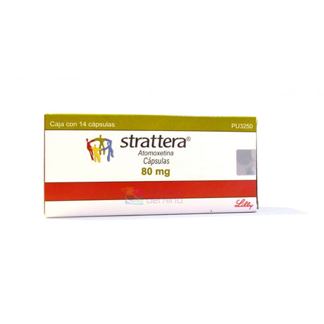 Strattera 80 Mg Con 14 Capsulas