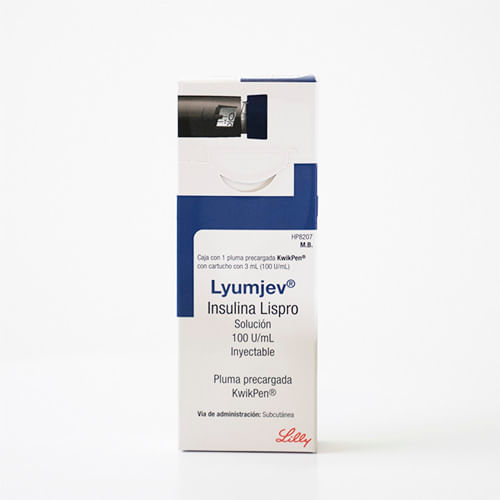 Lyumjevinsulina Lispro 100U / Ml Solución 3 Ml