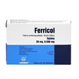 Ferricol 30 Mg / 500 Mcg Con 30 Tabletas