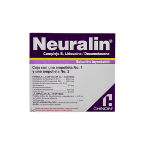 Neuralin Inyectable Con 2 Ampulas