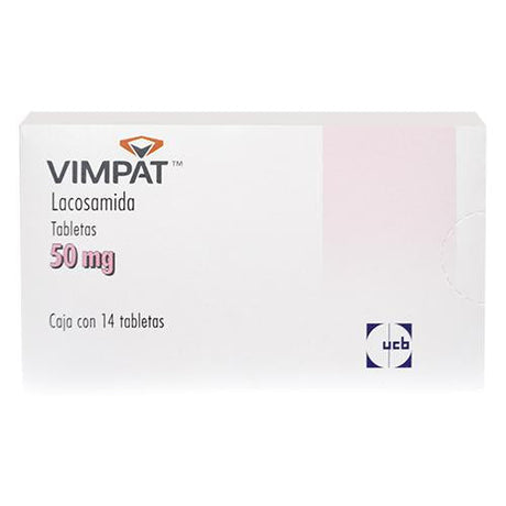 Vimpat 50 Mg Con 14 Tabletas