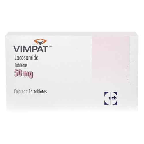 Vimpat 50 Mg Con 14 Tabletas