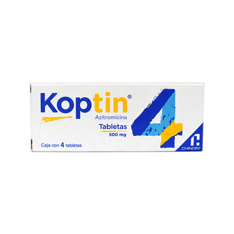 Koptin 4 500 Mg Con 4 Tabletas