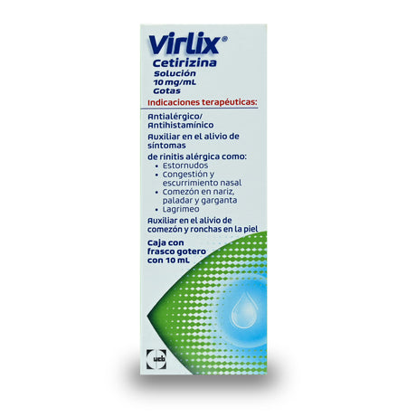 Virlix 10 Mg Gotas 10 Ml