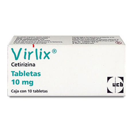 Virlix 10 Mg Con 10 Tabletas