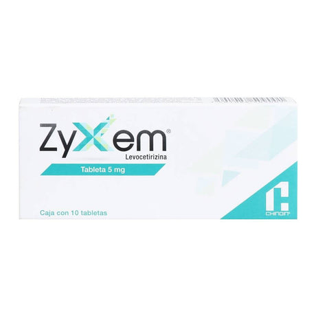 Zyxem 5 Mg Con 10 Tabletas