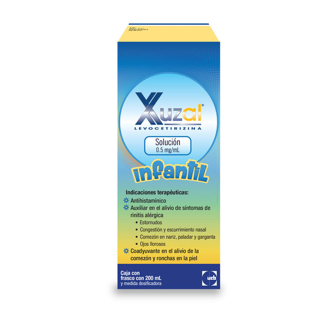 Xuzal 0.5 Mg Inf Solución Frasco 200 Ml