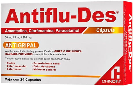 Antiflu-Des Con 24 Capsulas