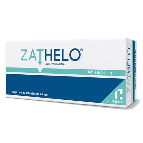 Zathelo 20 Mg Con 30 Tabletas