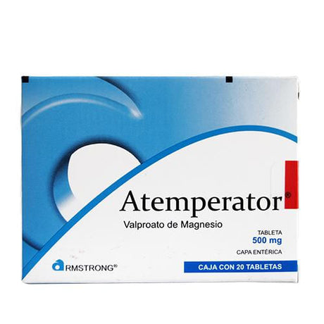 Atemperator 500 Mg Con 20 Tabletas