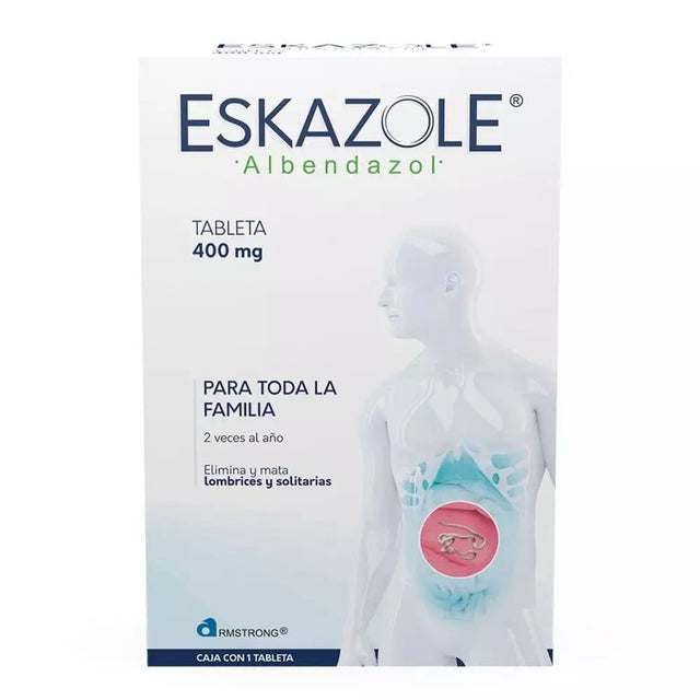 Eskazole 400 Mg Con 1 Tableta – Farmacia Herrera