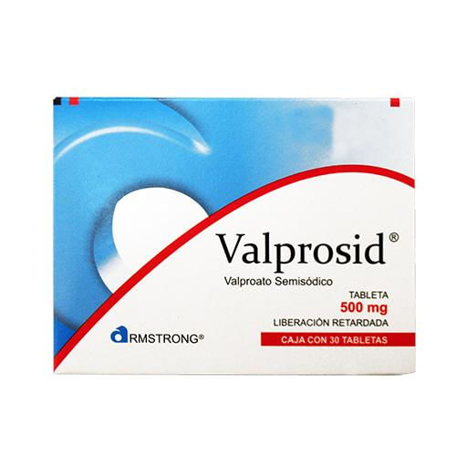 Valprosid 500 Mg Con 30 Tabletas