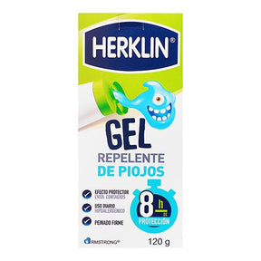 Herklin Gel 120 Ml Repelente De Piojos