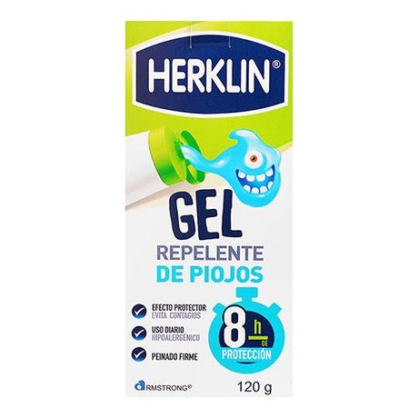 Herklin Gel 120 Ml Repelente De Piojos