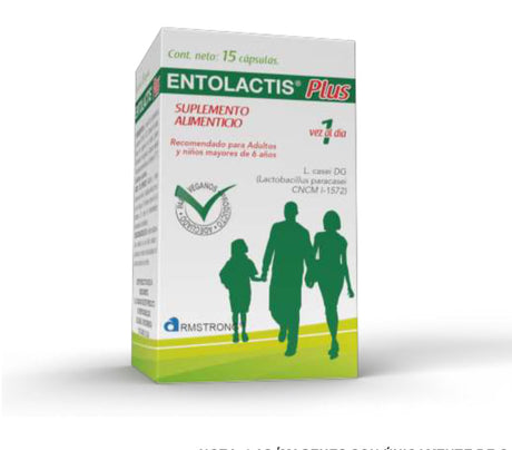 Entolactis Plus Sup Alim Con 15 Capsula
