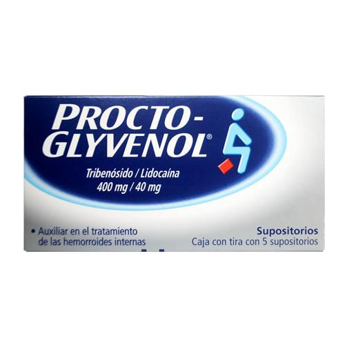 Procto-Glyvenol 400 Mg Sup Con 5