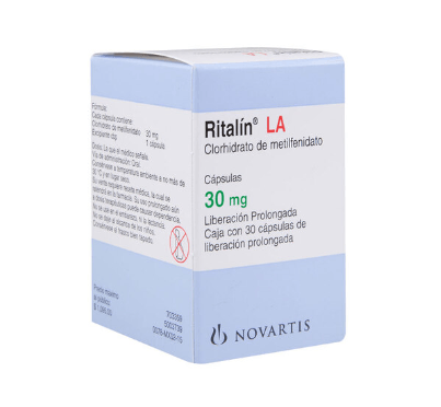 Ritalin La 30 Mg Con 30