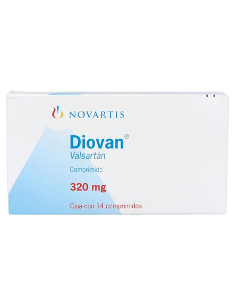 Diovan 320 Mg Con 14 Comprimidos