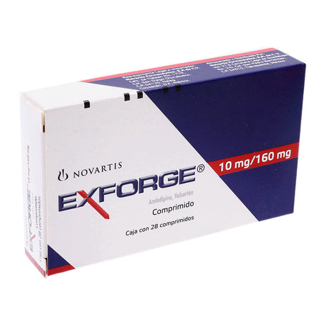 Exforge 10 / 160 Mg Con 28 Comprimidos