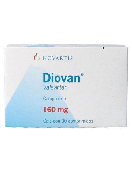 Diovan 160 Mg Con 30 Comprimidos