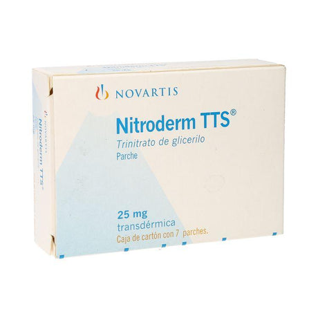 Nitroderm Tts 5 Mg / 4Hr 7Parches