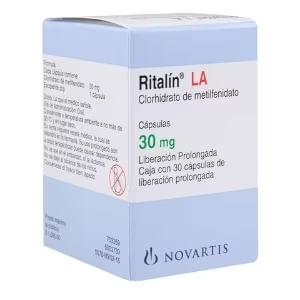 Ritalin La 40 Mg Con 30