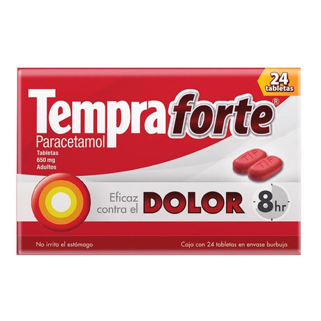 Tempra Forte 650 Mg Con 24