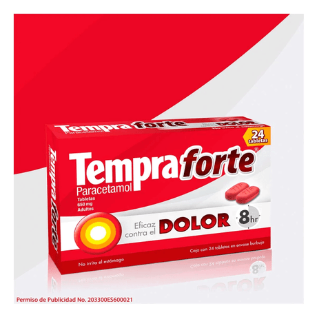Tempra Forte 650 Mg Con 24