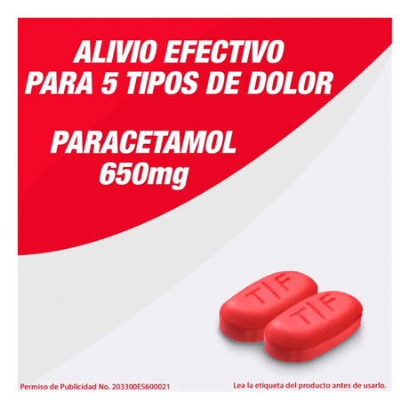 Tempra Forte 650 Mg Con 24