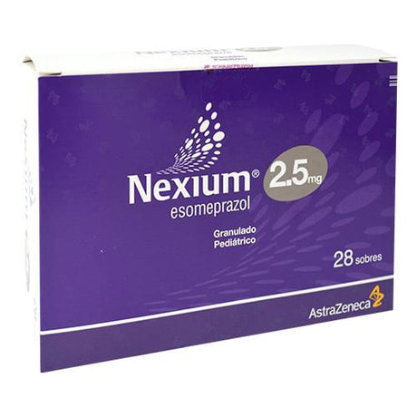 Nexium Granulado Ped 2.5 Mg 28 Sob