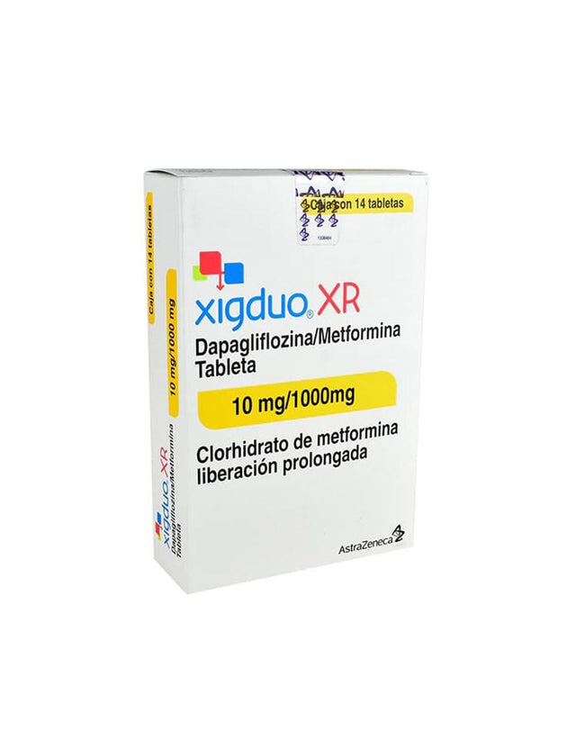 Xigduo Xr 10 / 1000 Mg Con 14 Tabletas